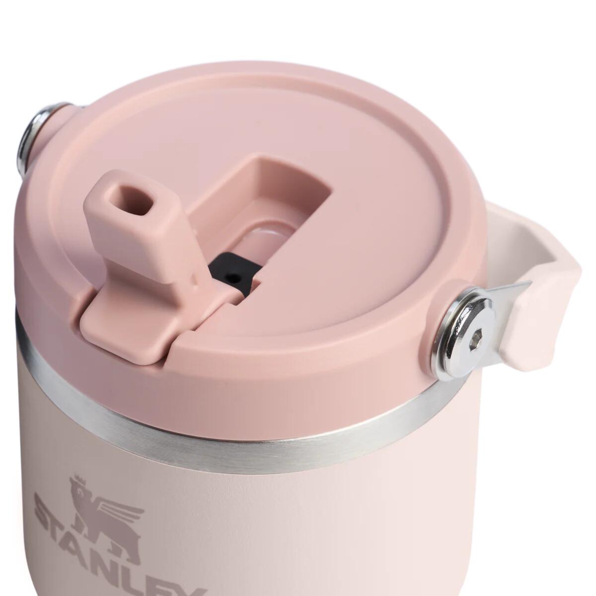 The IceFlow™ Flip Straw 2.0 Tumbler, Rose Quartz - 0,6L